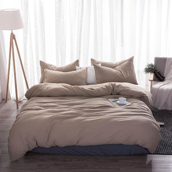 bedding sets camel washed cotton set solid bed linen bedclothes 3/4pcs duvet cover sheet pillowcase twin full king size
bedding sets camel washed cotton set solid bed linen bedclothes 3/4pcs duvet cover sheet pillowcase twin full king size