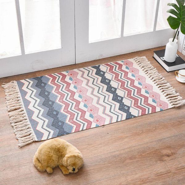 carpets bedroom bedside handmade tassel area rugs cotton llinen non-slip bathroom printed carpet doormat hallway geometric bath mat
carpets bedroom bedside handmade tassel area rugs cotton llinen non-slip bathroom printed carpet doormat hallway geometric bath mat