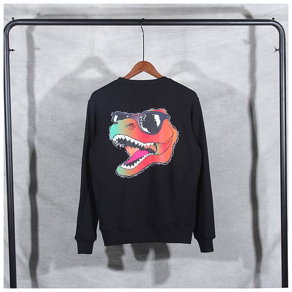 2021 winter new animal dinosaur head printed round neck men's and women's all-match long sleeve thin hoodie for lovers n90f, Black
2021 winter new animal dinosaur head printed round neck men's and women's all-match long sleeve thin hoodie for lovers n90f, Black