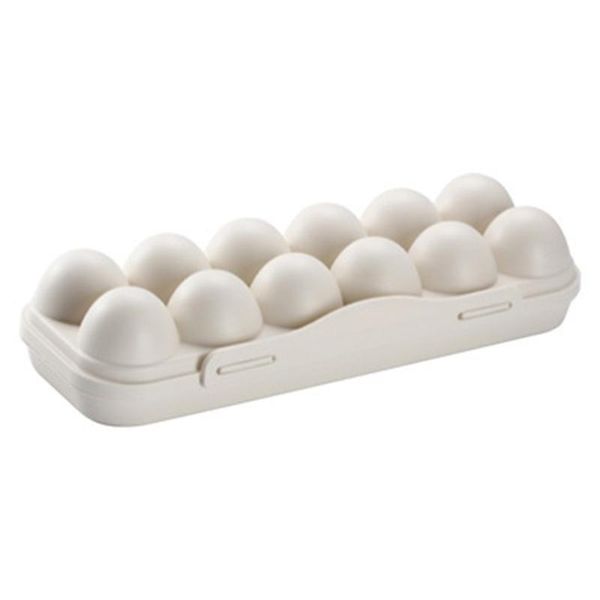 storage bottles & jars 1pc 12-cavity egg tray holder box refrigerator crisper container home organization case
storage bottles & jars 1pc 12-cavity egg tray holder box refrigerator crisper container home organization case