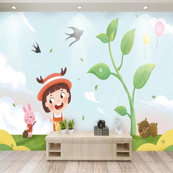 wallpapers custom 3d wallpaper mural cartoon cute hand painted children room background wall decoration painting
wallpapers custom 3d wallpaper mural cartoon cute hand painted children room background wall decoration painting