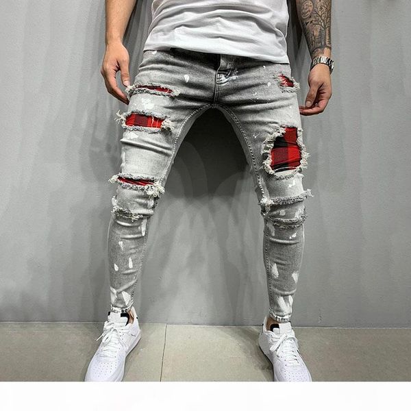 mens ripped printed patch pants mens slim jeans personalized patch stretch jeans, Blue
mens ripped printed patch pants mens slim jeans personalized patch stretch jeans, Blue