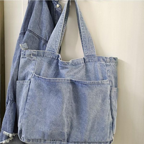 evening bags fashion denim handbags women shoulder school books bag ladies' casual tote cotton canvas cowboy fabric pouch bolsa bolso m 
evening bags fashion denim handbags women shoulder school books bag ladies' casual tote cotton canvas cowboy fabric pouch bolsa bolso m