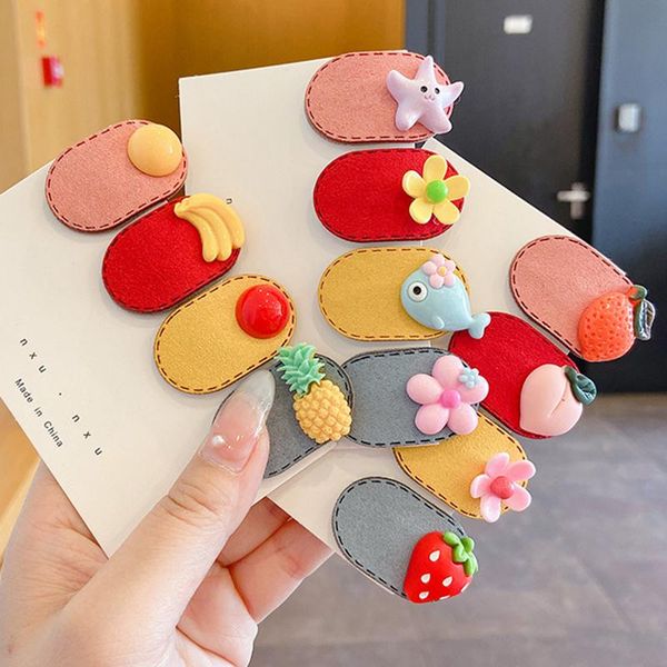 hair accessories 4 pcs/set children flower fruit cartoon cute small clips for girls barrettes hairpin headdress kids, Slivery;white
hair accessories 4 pcs/set children flower fruit cartoon cute small clips for girls barrettes hairpin headdress kids, Slivery;white