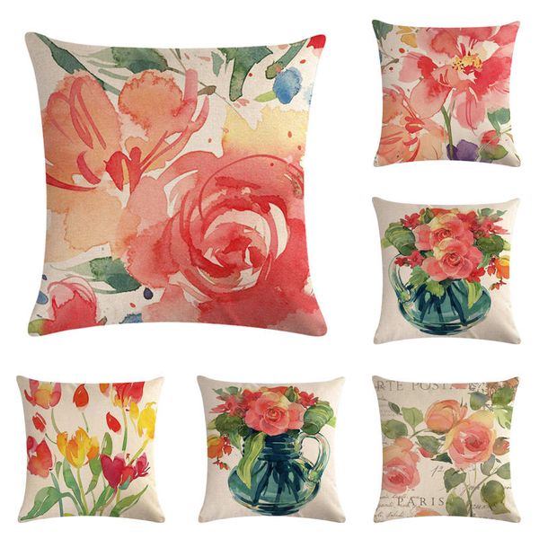 45cm*45cm oil painting rose design linen/cotton throw pillow covers couch cushion cover home decorative pillows
45cm*45cm oil painting rose design linen/cotton throw pillow covers couch cushion cover home decorative pillows