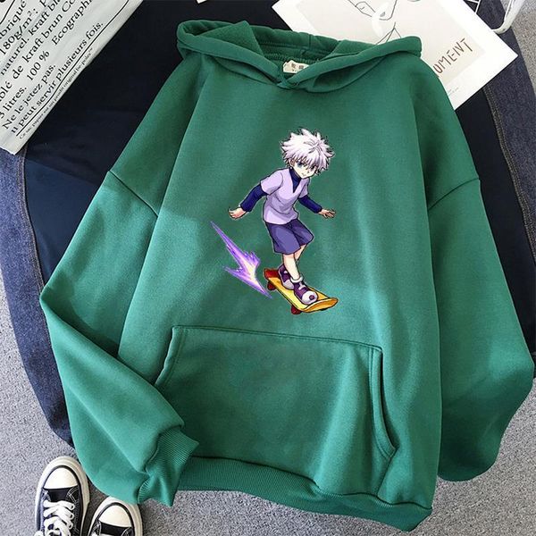 killua zoldyck hunter x hunter hoodies japanses anime aesthetic grunge hoodie women autumn student casual fashion hoody, Black
killua zoldyck hunter x hunter hoodies japanses anime aesthetic grunge hoodie women autumn student casual fashion hoody, Black