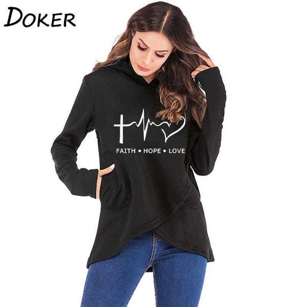 autumn winter women hoodies sweatshirts casual plus size faith printed hooded sweatshirt female loose christmas hoodie warm 210603, Black
autumn winter women hoodies sweatshirts casual plus size faith printed hooded sweatshirt female loose christmas hoodie warm 210603, Black