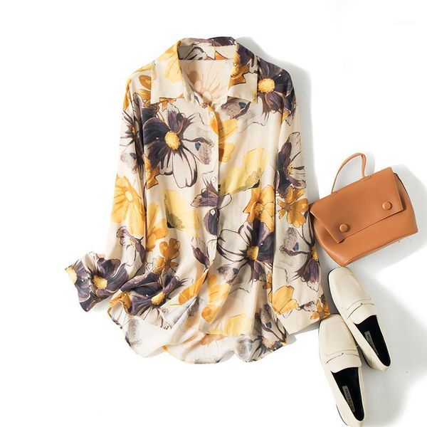 bf style silk print women blouse sun block shirt 2021 women's blouses & shirts, White
bf style silk print women blouse sun block shirt 2021 women's blouses & shirts, White