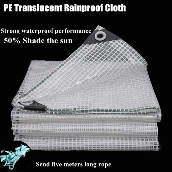 shade 0.3mm translucent pe rainproof cloth outdoor canopy balcony garden succulent plant waterproof tarpaulin pet house sails
shade 0.3mm translucent pe rainproof cloth outdoor canopy balcony garden succulent plant waterproof tarpaulin pet house sails