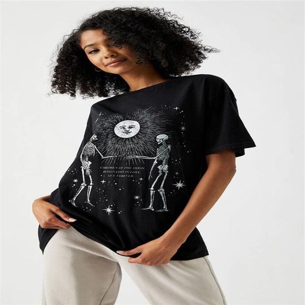 women's t-shirt skull t shirt summer plus size loose o neck vintage harajuku casual elegant tshirt for women short sleeve fashion 2021, White
women's t-shirt skull t shirt summer plus size loose o neck vintage harajuku casual elegant tshirt for women short sleeve fashion 2021, White