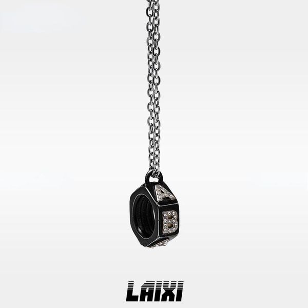 chains original fashion pendant women's hip hop personality necklace men's brand jewelry birthday gift, Silver
chains original fashion pendant women's hip hop personality necklace men's brand jewelry birthday gift, Silver
