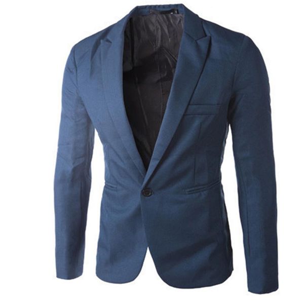 men's suits & blazers men blazer business office work formal meeting coat one button suit long sleeve solid jacket casual slim fashion, White;black
men's suits & blazers men blazer business office work formal meeting coat one button suit long sleeve solid jacket casual slim fashion, White;black