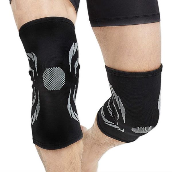 elbow & knee pads 1 pair compression sleeve gym weightlifting basketball support braces elastic nylon sport kneepad protector, Black;gray
elbow & knee pads 1 pair compression sleeve gym weightlifting basketball support braces elastic nylon sport kneepad protector, Black;gray