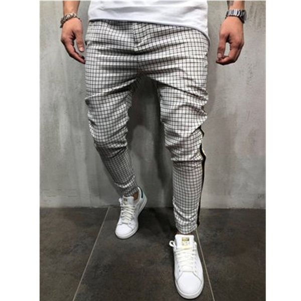 mens side webbing trousers fashion trend striped printed sport pencil pants clothing male new skinny casual zipper trousers, Black
mens side webbing trousers fashion trend striped printed sport pencil pants clothing male new skinny casual zipper trousers, Black