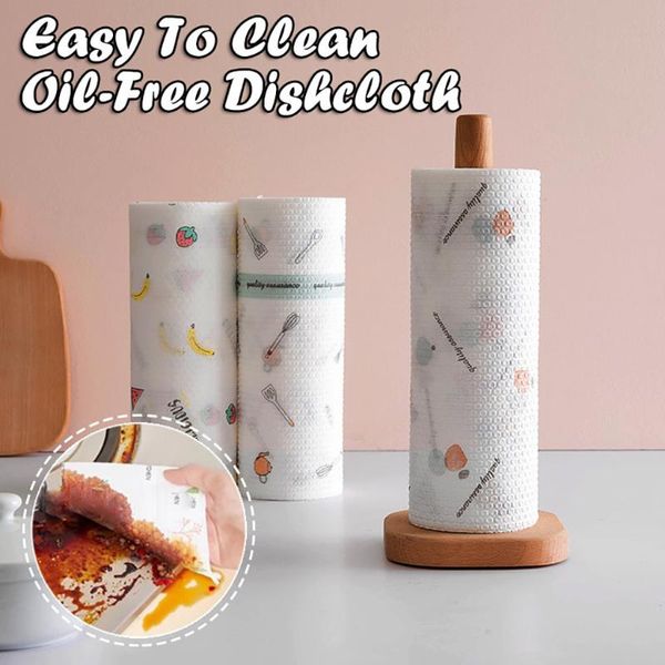 cleaning cloths 3rolls non-woven fabric lazy rags wet dry washable disposable dish paper towel cloth for kitchen housework#y20
cleaning cloths 3rolls non-woven fabric lazy rags wet dry washable disposable dish paper towel cloth for kitchen housework#y20