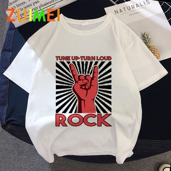 women grunge rock graphic harajuk print t-shirt 2021 summer fashion short sleeved t-shirt girl drop ship, White
women grunge rock graphic harajuk print t-shirt 2021 summer fashion short sleeved t-shirt girl drop ship, White