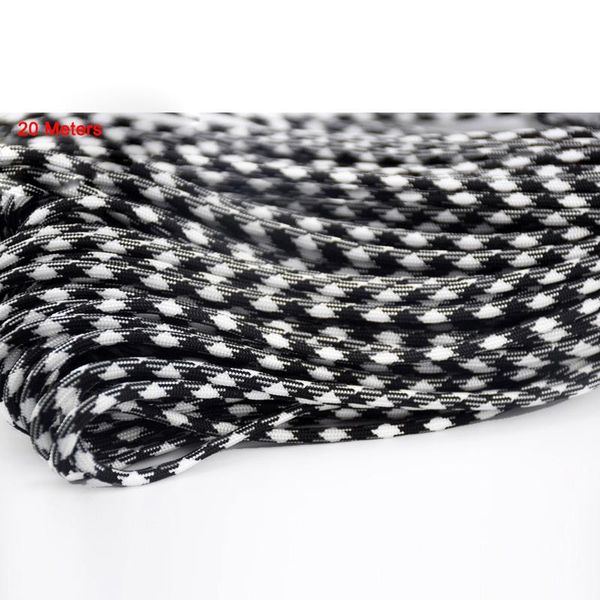 20m 4mm paracord 550 parachute cord lanyard mil spec type iii 7 strand camping survival equipment tents rope
20m 4mm paracord 550 parachute cord lanyard mil spec type iii 7 strand camping survival equipment tents rope