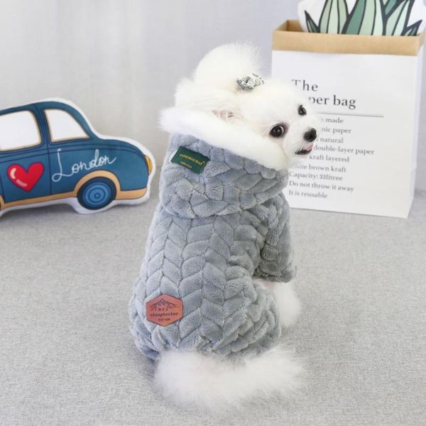 dog apparel pet winter clothes super warm fur collar hoodie solid color jumpsuit thicken clothing for yorkshire teddy dogs costume
dog apparel pet winter clothes super warm fur collar hoodie solid color jumpsuit thicken clothing for yorkshire teddy dogs costume