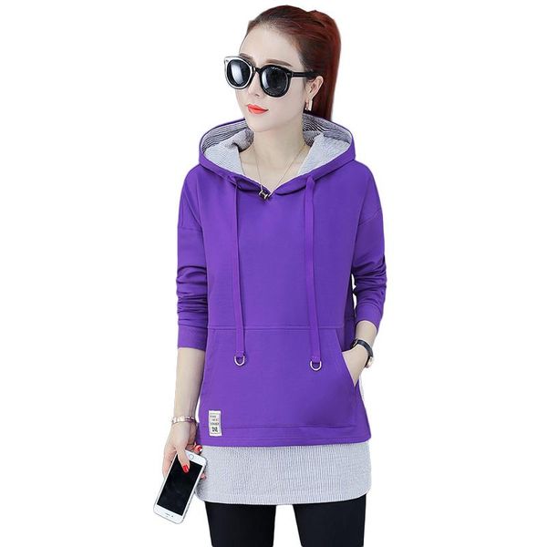 women's hoodies & sweatshirts plus size 3xl fashion spring fake two pieces sweatshirt casual color block long sleeve pullovers women au, Black
women's hoodies & sweatshirts plus size 3xl fashion spring fake two pieces sweatshirt casual color block long sleeve pullovers women au, Black