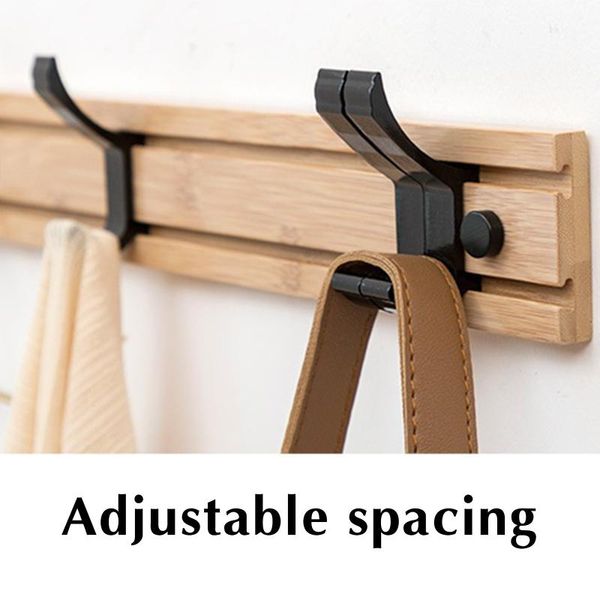 hangers & racks 3/4/5 movable hooks hook wall mounted rack coat robe hat cloth hanging hanger holder non drill nail bathroom livingroom
hangers & racks 3/4/5 movable hooks hook wall mounted rack coat robe hat cloth hanging hanger holder non drill nail bathroom livingroom