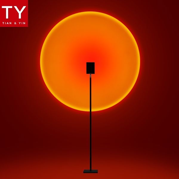 sunset net red p atmosphere sunset lamp living room bedroom art pgraphy
