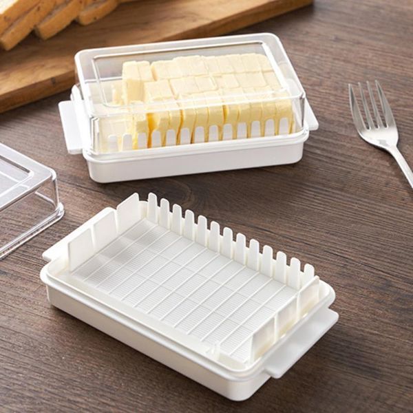 storage bottles & jars 1pcs household butter dish with lid for counterplastic keeper and cutting slot dividing storing container
storage bottles & jars 1pcs household butter dish with lid for counterplastic keeper and cutting slot dividing storing container