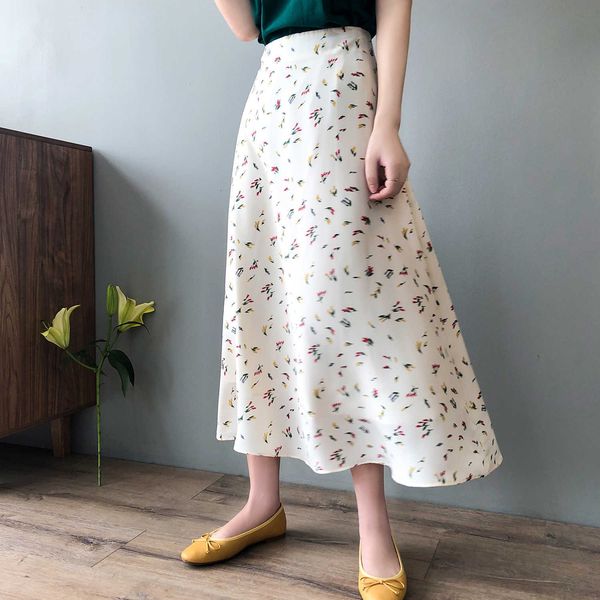 spring floral chiffon skirt female korean high waist loose long a-line 9565 210607, Black
spring floral chiffon skirt female korean high waist loose long a-line 9565 210607, Black