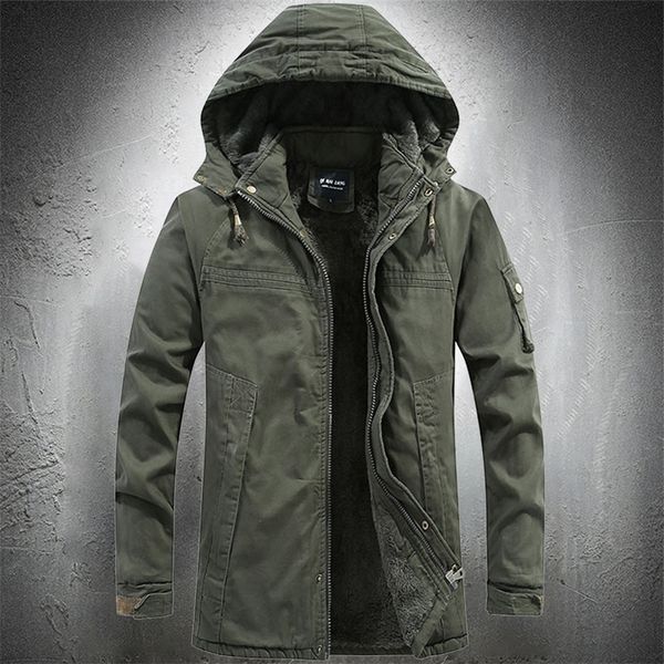 army green military jacket outdoor parka coat tactical cotton coat winter jacket men fashion coat clothing thicken 210222, Black
army green military jacket outdoor parka coat tactical cotton coat winter jacket men fashion coat clothing thicken 210222, Black