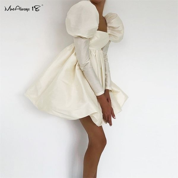 mne18 puff sleeves woman party dress evening chic square collar ball gown dress short beige satin dresses pleated ladies 220311, Black;gray
mne18 puff sleeves woman party dress evening chic square collar ball gown dress short beige satin dresses pleated ladies 220311, Black;gray