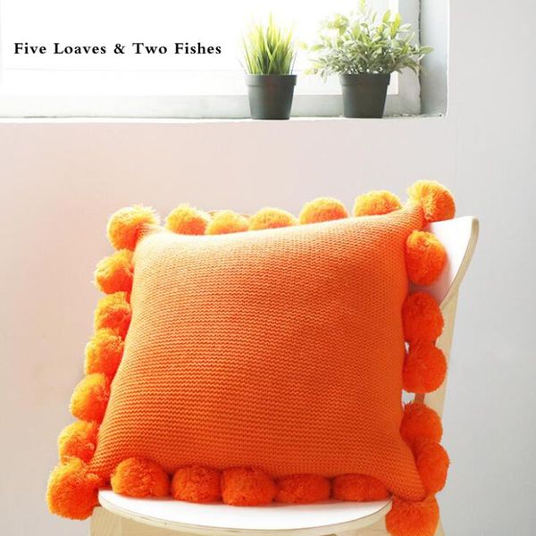 pillow case christmas bedding hand crochet knitting 45x45cm solid color wool pillowcase with ball cushion cover no core lumbar
pillow case christmas bedding hand crochet knitting 45x45cm solid color wool pillowcase with ball cushion cover no core lumbar