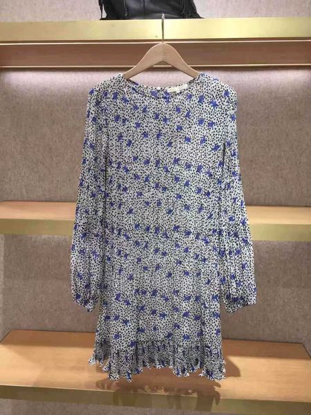 2021 spring summer new small fresh long-sleeved round neck printed women's dress f7qc, Black;gray
2021 spring summer new small fresh long-sleeved round neck printed women's dress f7qc, Black;gray