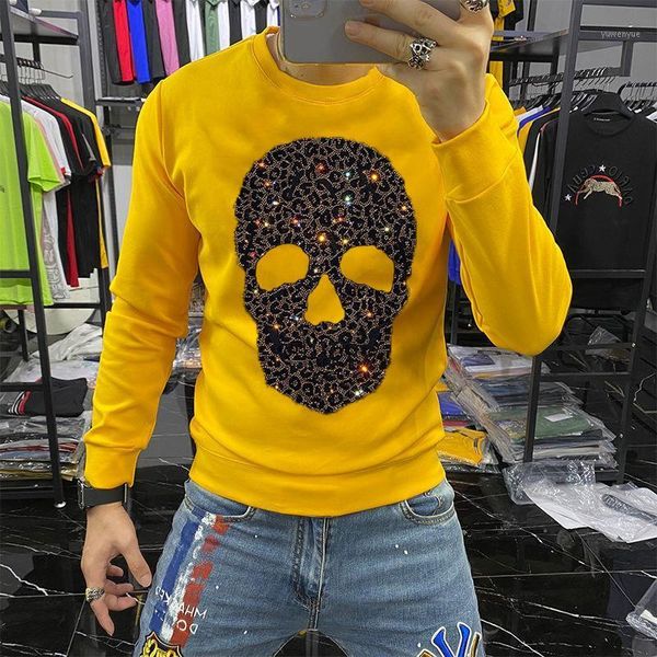 men's hoodies & sweatshirts winter shiny black skull men slim hoodie plus velvet sweatshirt fall round neck pullover
men's hoodies & sweatshirts winter shiny black skull men slim hoodie plus velvet sweatshirt fall round neck pullover