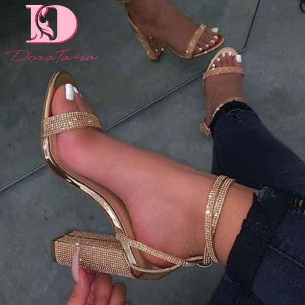 dress shoes doratasia 2021 summer ins ladies thick high heels sandals fashion crystal women vacation party woman, Black
dress shoes doratasia 2021 summer ins ladies thick high heels sandals fashion crystal women vacation party woman, Black