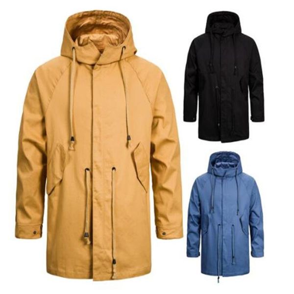 men's jackets spring autumn clothing european american foreign trade fashion hooded jacket solid color windbreaker coat, Black;brown
men's jackets spring autumn clothing european american foreign trade fashion hooded jacket solid color windbreaker coat, Black;brown