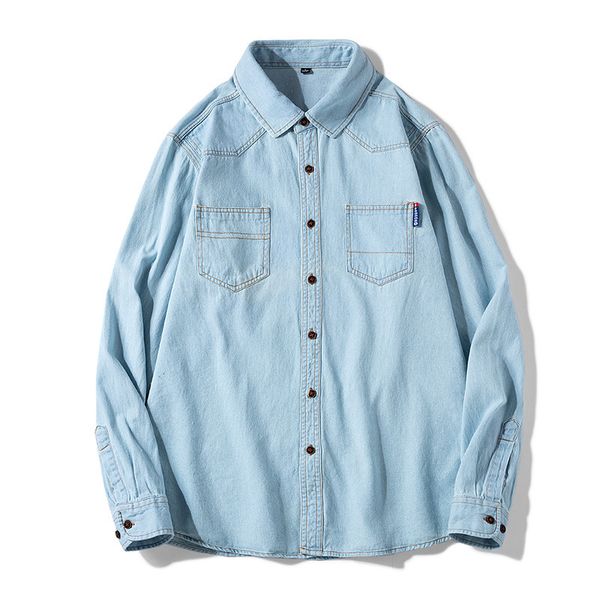 2021 summer thin long sleeve denim shirt coat casual men's fashion, Black;brown
2021 summer thin long sleeve denim shirt coat casual men's fashion, Black;brown