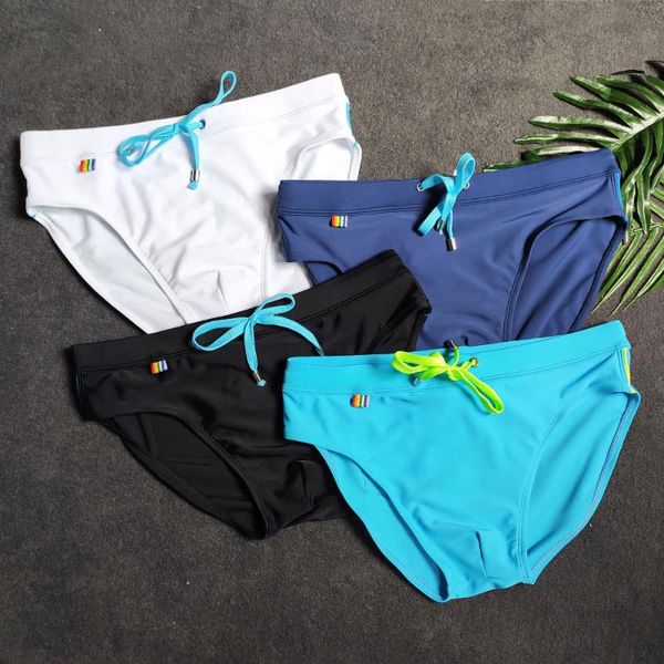 men's swimwear rainbow printed mens 2021 summer underwear low-waisted beachwear fashion short sports swimming shorts -40
men's swimwear rainbow printed mens 2021 summer underwear low-waisted beachwear fashion short sports swimming shorts -40