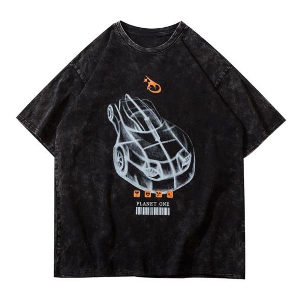 women's t-shirt oversized tshirts graffiti car print distressed tees shirts casual loose short sleeve, White
women's t-shirt oversized tshirts graffiti car print distressed tees shirts casual loose short sleeve, White