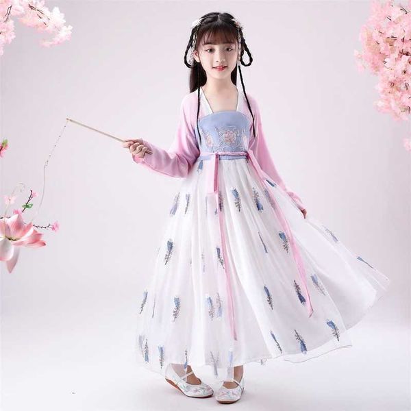 dress summer girls for chinese style 2021 new children's clothing fashion lovely lace hanfu dress girls princess dress 2 to 12y, Red;yellow
dress summer girls for chinese style 2021 new children's clothing fashion lovely lace hanfu dress girls princess dress 2 to 12y, Red;yellow