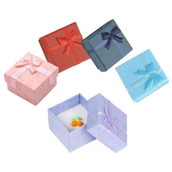 jewelry pouches, bags 5pcs paper package bowknot necklace bracelet earring ring gift box case, style-2 square (3.5x3.5cm), Pink;blue
jewelry pouches, bags 5pcs paper package bowknot necklace bracelet earring ring gift box case, style-2 square (3.5x3.5cm), Pink;blue
