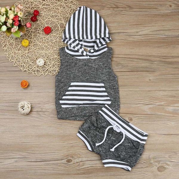 clothing sets 2021 fashion summer born baby set striped sleeveless sweater hooded pants suit boys clothes 0-24m, White
clothing sets 2021 fashion summer born baby set striped sleeveless sweater hooded pants suit boys clothes 0-24m, White