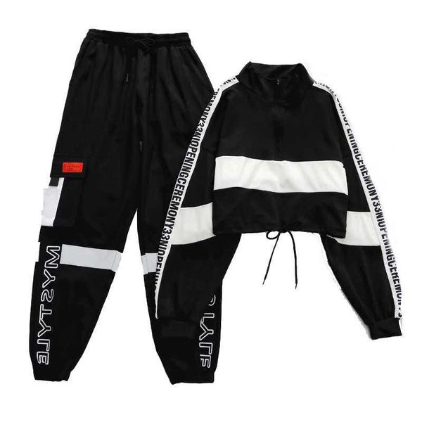 winter autumn streetwear hip hop cargo pant letter printed harajuku bf loose 2 piece set 210531, White
winter autumn streetwear hip hop cargo pant letter printed harajuku bf loose 2 piece set 210531, White
