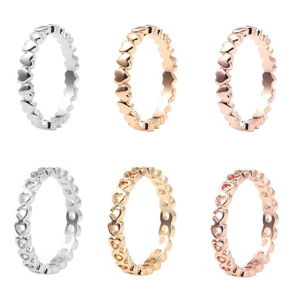 wedding rings boosbiy 3 colors love heart party ring for women diy finger original brand jewelry gift 2021, Slivery;golden
wedding rings boosbiy 3 colors love heart party ring for women diy finger original brand jewelry gift 2021, Slivery;golden