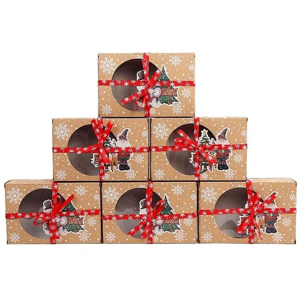 gift wrap 12pcs christmas cookie box food safe kraft paper baking for packaging cakes pastries at parties set
gift wrap 12pcs christmas cookie box food safe kraft paper baking for packaging cakes pastries at parties set