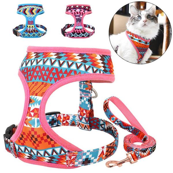 cat collars & leads est pet harness and leash set colorful bohemia for small medium dogs kitten sphynx cats supplies suministros para gatos
cat collars & leads est pet harness and leash set colorful bohemia for small medium dogs kitten sphynx cats supplies suministros para gatos