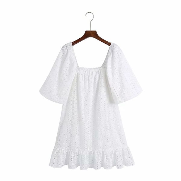 summer women elegant hollow out embroidery a- line half sleeve fashion sweet elastic casual dresses 210531, Black;gray
summer women elegant hollow out embroidery a- line half sleeve fashion sweet elastic casual dresses 210531, Black;gray