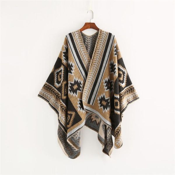 scarves fashion winter warm ponchos and capes for women oversized shawls wraps cashmere pashmina female bufanda mujer, Blue;gray
scarves fashion winter warm ponchos and capes for women oversized shawls wraps cashmere pashmina female bufanda mujer, Blue;gray