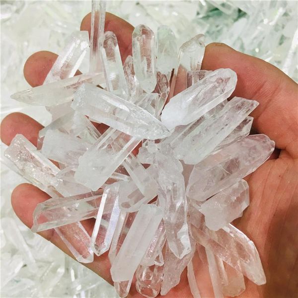 100g new clear healing crystal stone quartz single natural clear column decoration pointed collectables diy craft random size
100g new clear healing crystal stone quartz single natural clear column decoration pointed collectables diy craft random size