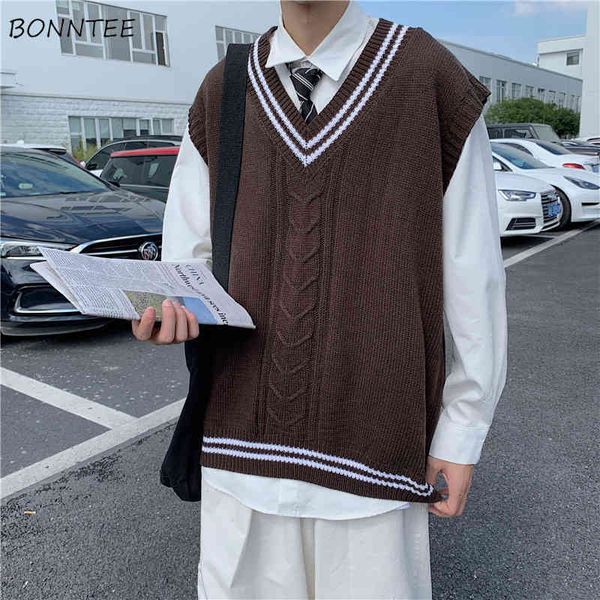 sweater vt men knitted loose patchwork jumpers korean preppy students casual all-match spring fall outwear chic ropa invierno, White;black
sweater vt men knitted loose patchwork jumpers korean preppy students casual all-match spring fall outwear chic ropa invierno, White;black