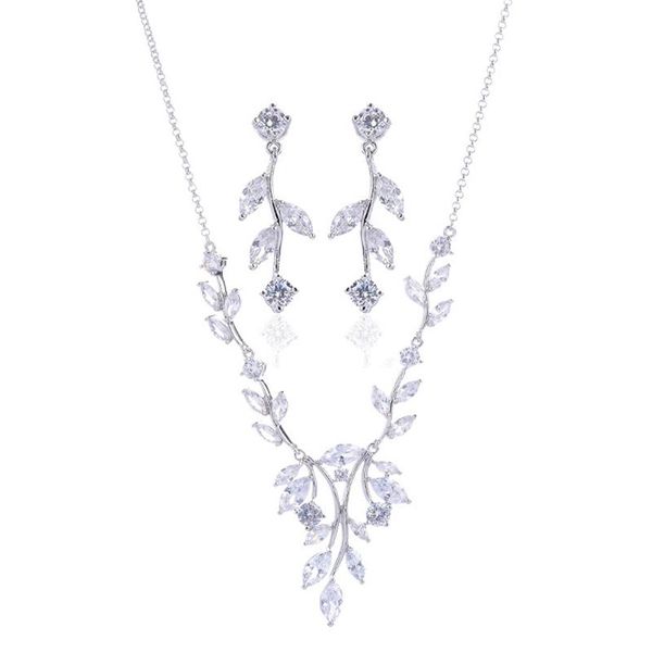 zircon bridal jewelry small set, simple two-piece wedding necklace accessories, fashionable temperament jewelry all-match, Silver
zircon bridal jewelry small set, simple two-piece wedding necklace accessories, fashionable temperament jewelry all-match, Silver