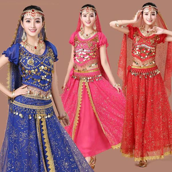 stage wear 3pieces set belly dance costume bollywood for female dress womens dancing outfit, Black;red
stage wear 3pieces set belly dance costume bollywood for female dress womens dancing outfit, Black;red